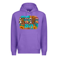 Purple senior 2024 Premium Hoodie - Artiststas