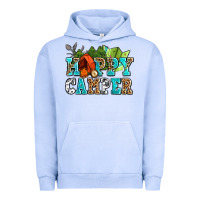 Happy Camper With Trees And Map Urban Hoodie | Teevron