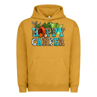 Pigment Peanut Butter happy camper with trees and map Urban Hoodie - AdoDesignShop