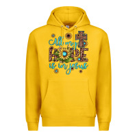 Lemon all my hope is in jesus Premium Hoodie - JahusDesignShop