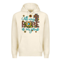 Tofu all my hope is in jesus Premium Hoodie - JahusDesignShop