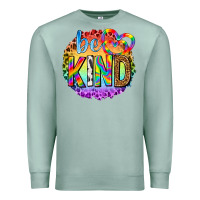 Seafoam be kind with heart ballons Premium Sweatshirt - texasbilliewilder
