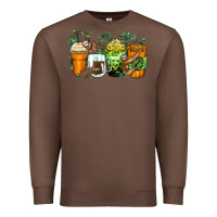 Chestnut sloth coffee cups Premium Sweatshirt - Zillion Design Studio