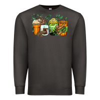 Smoke sloth coffee cups Premium Sweatshirt - Zillion Design Studio