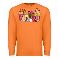 Carrot princess cartoon coffee cups Premium Sweatshirt - Zillion Design Studio