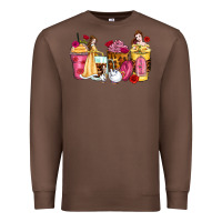 Chestnut princess cartoon coffee cups Premium Sweatshirt - Zillion Design Studio