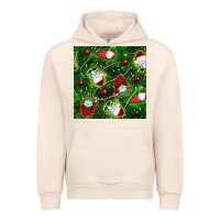 Sandshell christmas gnomes seamless pattern Urban Hoodie - BundleAndBundleShop