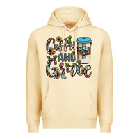 Pina Colada coffee and grace Premium Hoodie - JahusDesignShop
