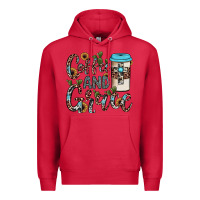 Cardinal coffee and grace Premium Hoodie - JahusDesignShop
