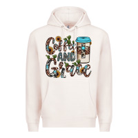 Pale Pink coffee and grace Premium Hoodie - JahusDesignShop