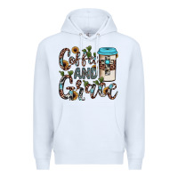 White coffee and grace Premium Hoodie - JahusDesignShop