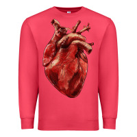 Cardinal Anatomical heart Premium Sweatshirt - RanaPortraitStore