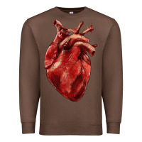 Chestnut Anatomical heart Premium Sweatshirt - RanaPortraitStore