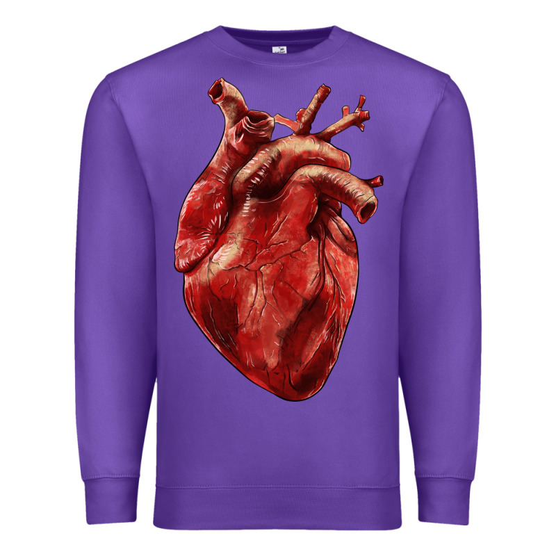 Anatomical Heart Premium Sweatshirt by RanaPortraitStore | Teevron