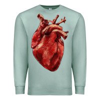 Seafoam Anatomical heart Premium Sweatshirt - RanaPortraitStore