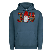 Pigment Midnight Navy joy gnome Urban Hoodie - JahusDesignShop
