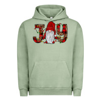 Pigment Oil Green joy gnome Urban Hoodie - JahusDesignShop