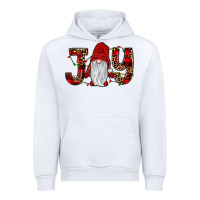 White joy gnome Urban Hoodie - JahusDesignShop