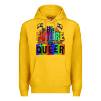 Lemon the fuuture is queer Premium Hoodie - AdoDesignShop