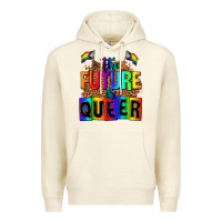 Sandshell the fuuture is queer Premium Hoodie - AdoDesignShop