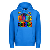 True Royal the fuuture is queer Premium Hoodie - AdoDesignShop