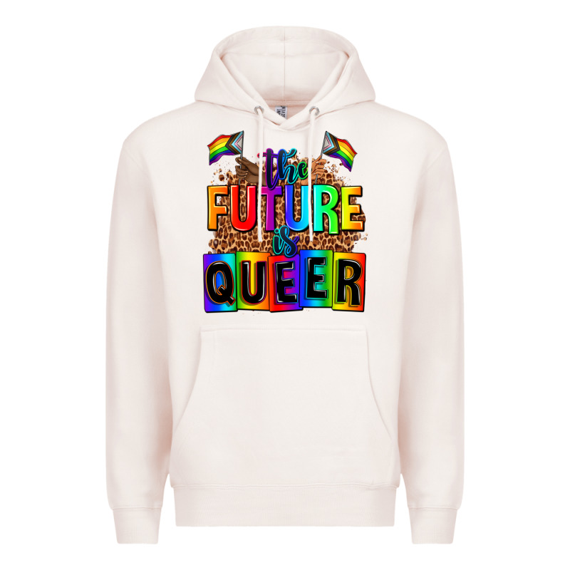 The Fuuture Is Queer Premium Hoodie by AdoDesignShop | Teevron