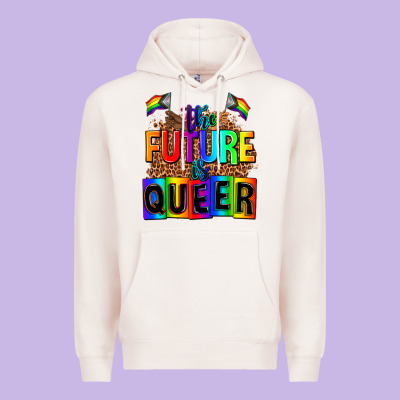 The Fuuture Is Queer Premium Hoodie Designed By Adodesignshop