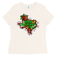 Bone merry Christmas y'all Texas map Ladies Tee - BarkalooDesign