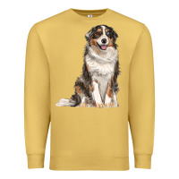 Antique Gold Australian shepherd Premium Sweatshirt - RanaPortraitStore