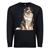 Black Australian shepherd Premium Sweatshirt - RanaPortraitStore
