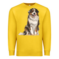 Lemon Australian shepherd Premium Sweatshirt - RanaPortraitStore