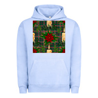 Pigment Grape Ice christmas candle and ornaments seamless pattern Urban Hoodie - BundleAndBundleShop