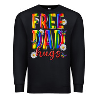 Black free dad hugs Premium Sweatshirt - texasbilliewilder