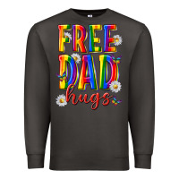 Smoke free dad hugs Premium Sweatshirt - texasbilliewilder