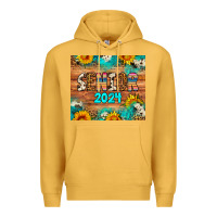 Mustard senior 2024 tumbler  2 artiststas Premium Hoodie - Artiststas