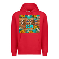 Red senior 2024 tumbler  2 artiststas Premium Hoodie - Artiststas