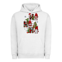 Pigment Lunar Rock ho ho ho gnome Urban Hoodie - JahusDesignShop