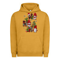 Pigment Peanut Butter ho ho ho gnome Urban Hoodie - JahusDesignShop