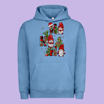 Ho Ho Ho Gnome Urban Hoodie Designed By Jahusdesignshop