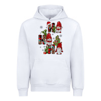 White ho ho ho gnome Urban Hoodie - JahusDesignShop