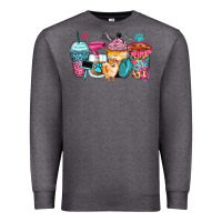 Charcoal Heather pet groomer coffee cups Premium Sweatshirt - Zillion Design Studio