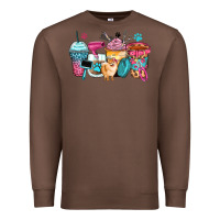 Chestnut pet groomer coffee cups Premium Sweatshirt - Zillion Design Studio