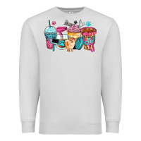 Dove Grey pet groomer coffee cups Premium Sweatshirt - Zillion Design Studio