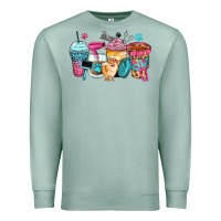 Seafoam pet groomer coffee cups Premium Sweatshirt - Zillion Design Studio