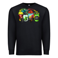 Black monster truck coffee cups Premium Sweatshirt - Zillion Design Studio