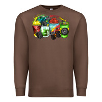 Chestnut monster truck coffee cups Premium Sweatshirt - Zillion Design Studio