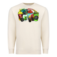 Sandshell monster truck coffee cups Premium Sweatshirt - Zillion Design Studio