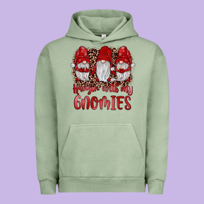 Hangin' With My Gnomies Urban Hoodie Designed By Jahusdesignshop