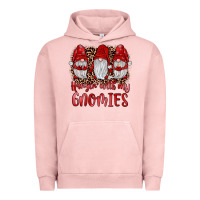 Pigment Salmon hangin' with my gnomies Urban Hoodie - JahusDesignShop