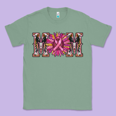 Cancer Sunflower Mom Classic Tee Designed By Ranaportraitstore